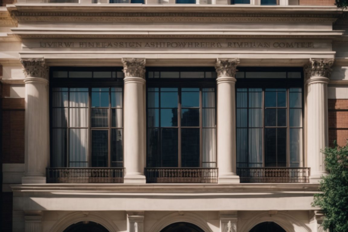 historic building in Washington DC with Low-E window film