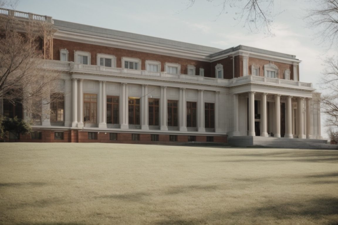 historic Washington DC building with energy-efficient window films